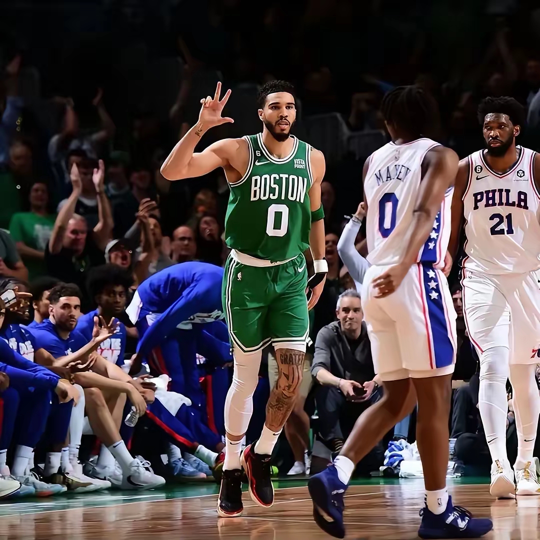 凯尔特人横扫山西队，恩比德关键制胜